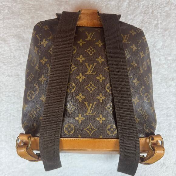 Louis Vuitton Monogram Montsouris GM Leather Drawstring Backpack Academic - Picture 3 of 16